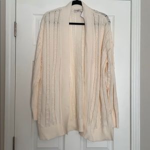 NWT Loft cream sweater XL